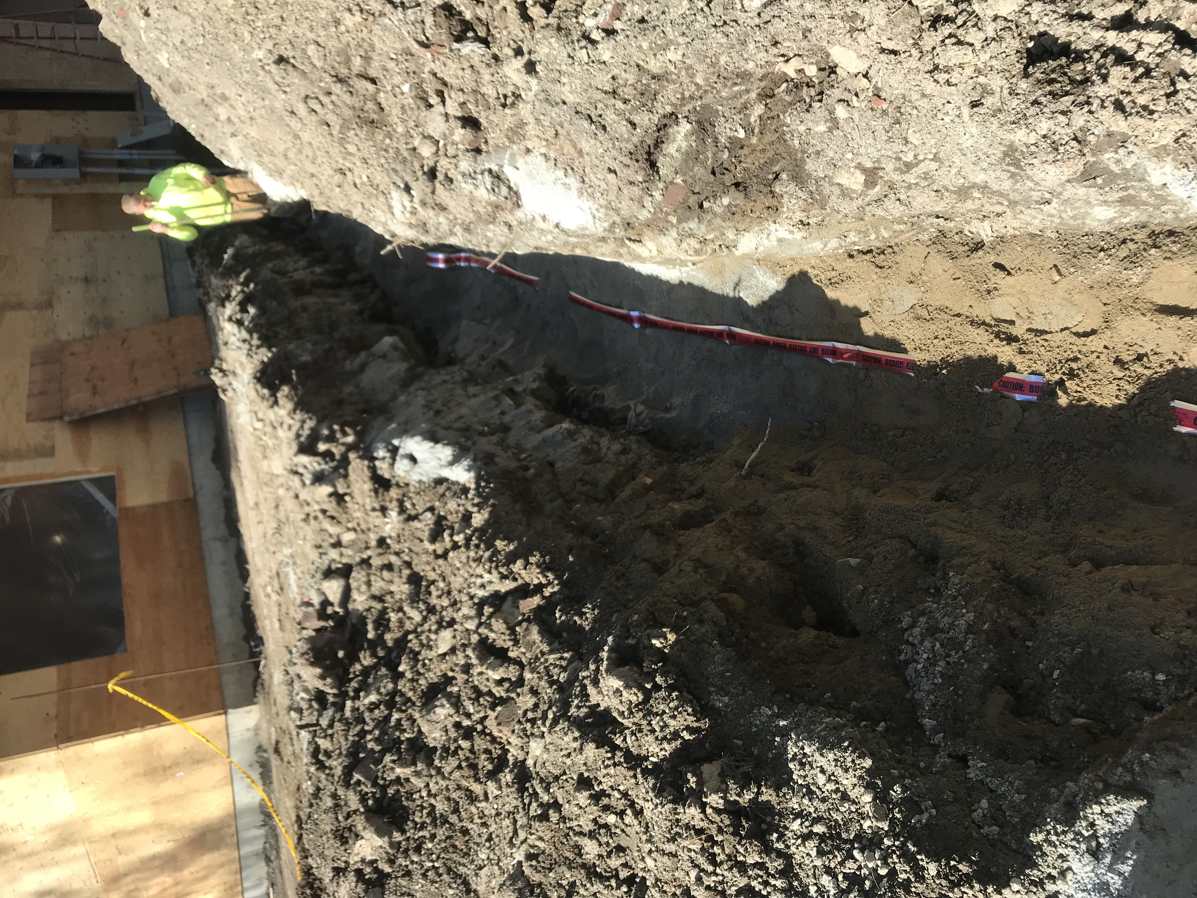 400A service cable pull