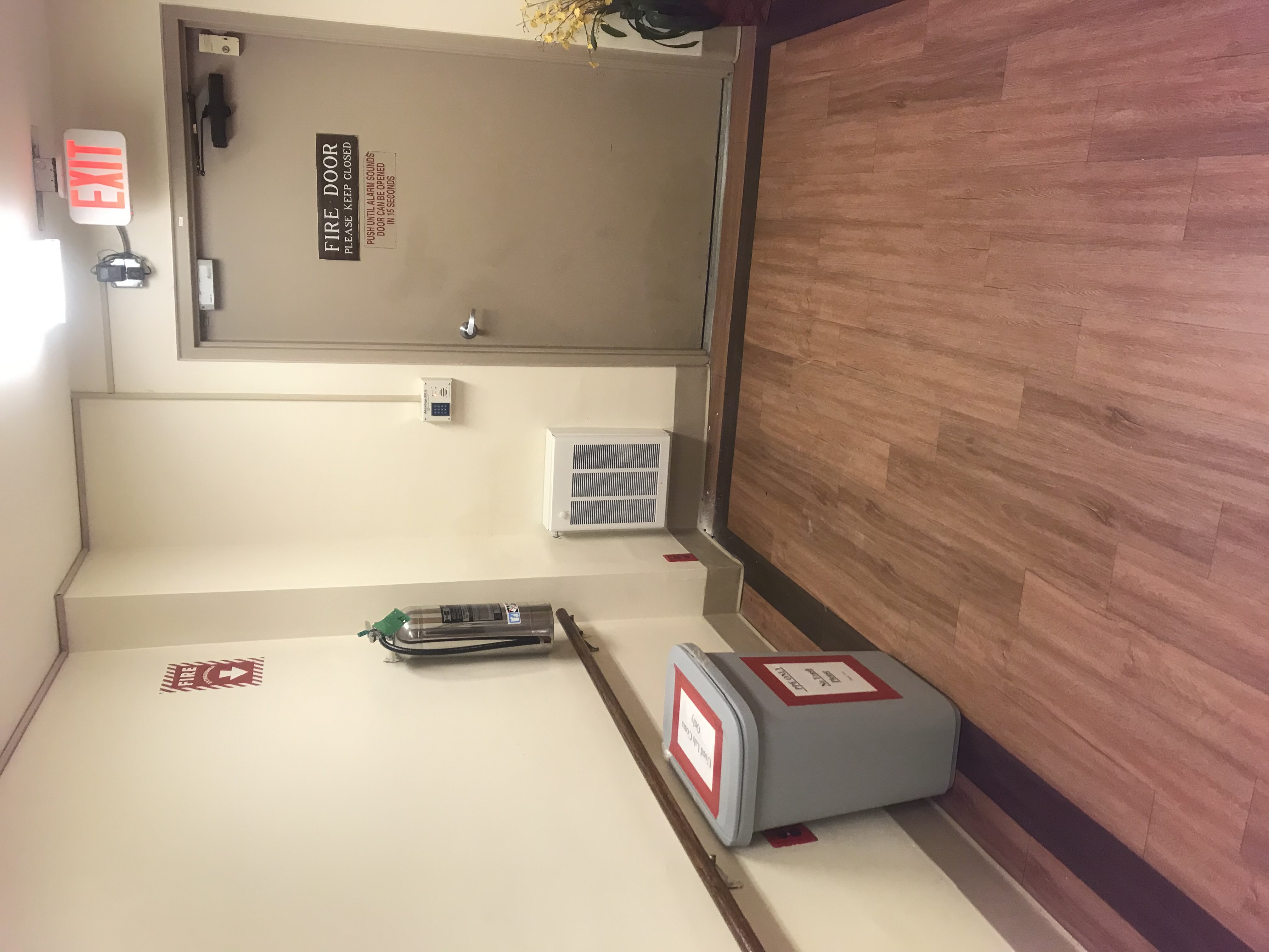 Nursing home electrical heater install