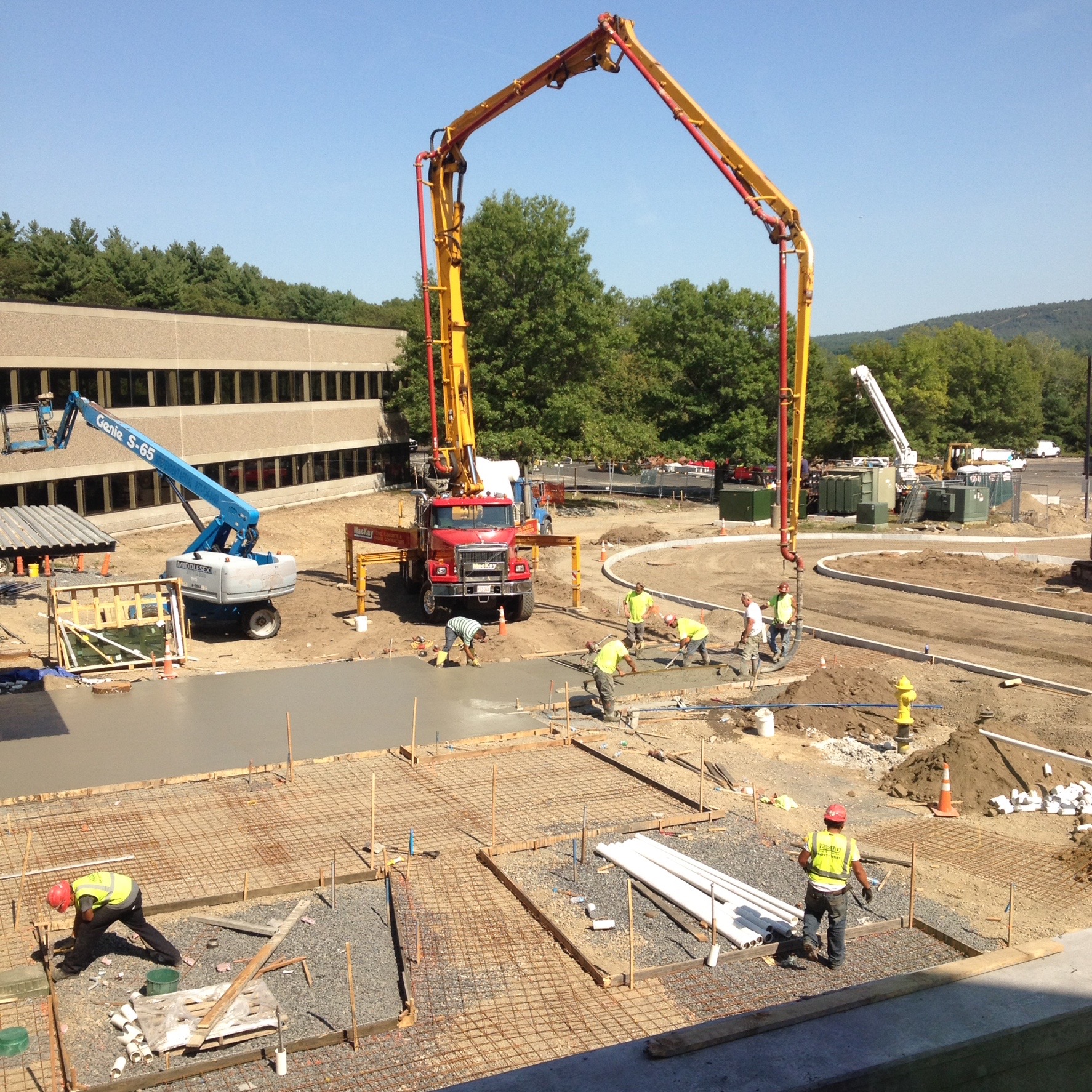 Large scale commercial site electrical